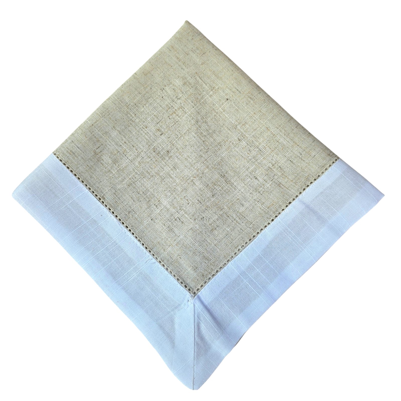 GUARDANAPO LINHO COM BORDA BRANCA GUARDANAPO LINHO COM BORDA BRANCA