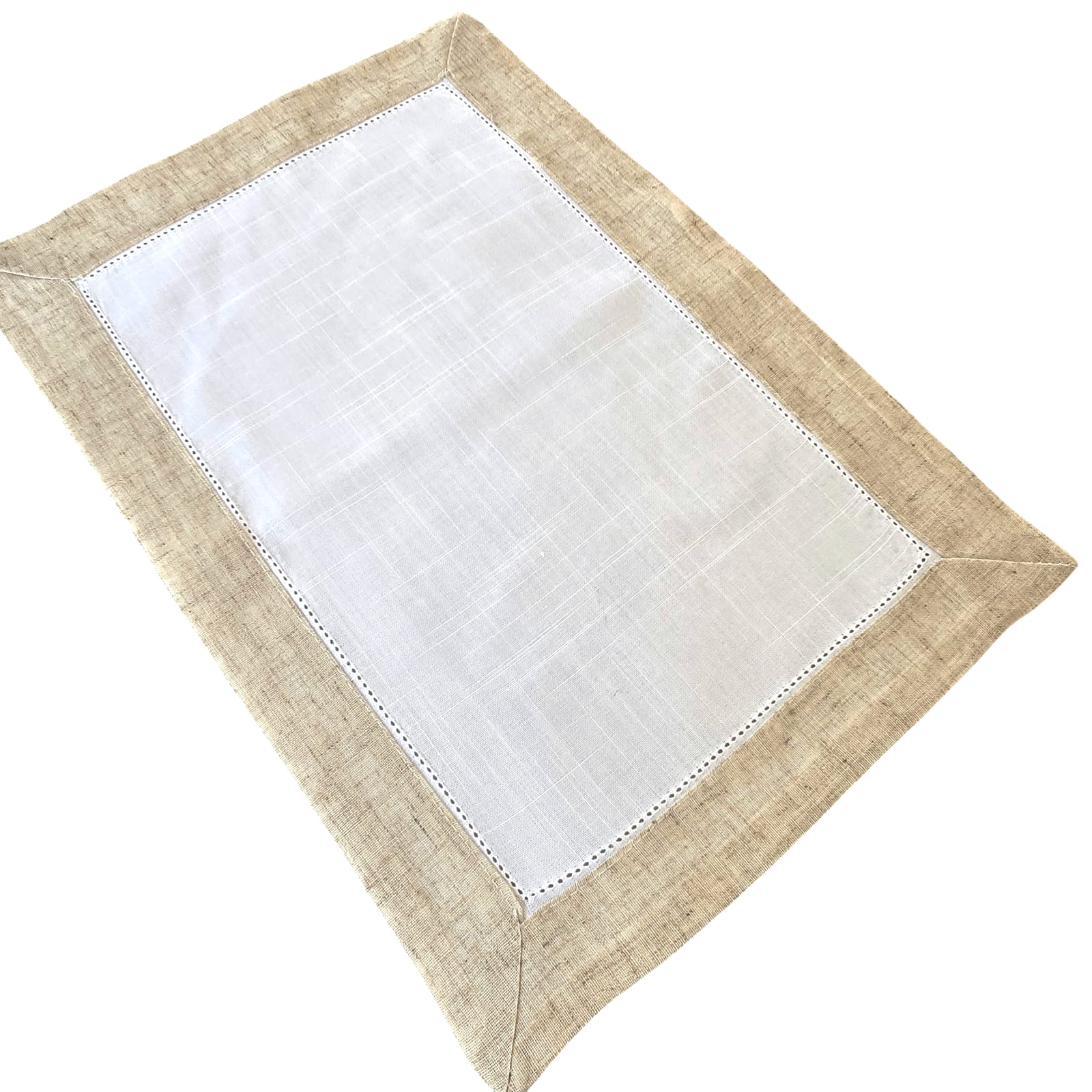 LUGAR AMERICANO LINHO COM BORDA RÚSTICA LUGAR AMERICANO LINHO COM BORDA RÚSTICA